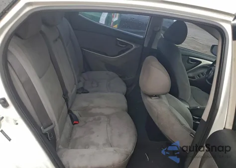 2013 Hyundai Elantra Gls from USA, damaged, VIN 5NPDH4AE7DH403039